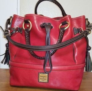 Florentine Leather Buckley Red - Reserved